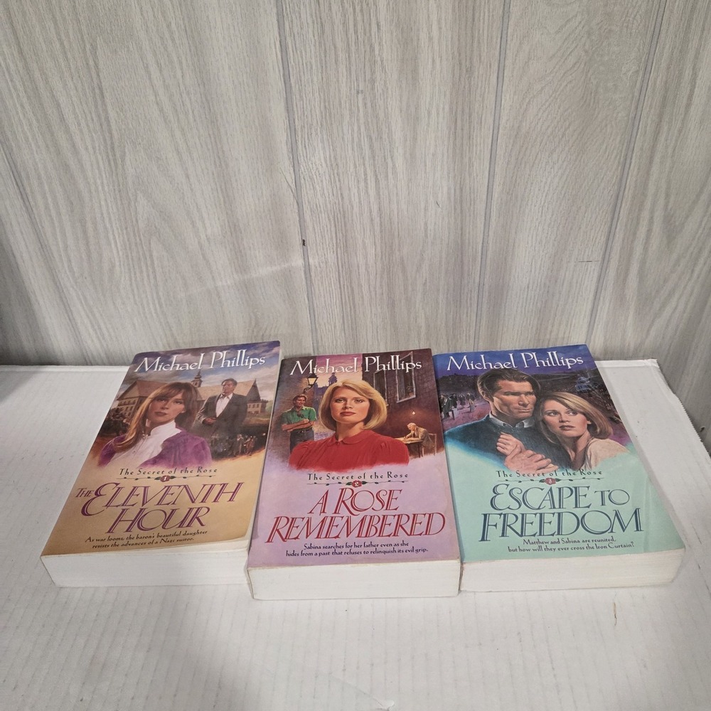 The Secret of the Rose - 1-3 book series by Michael Phillips